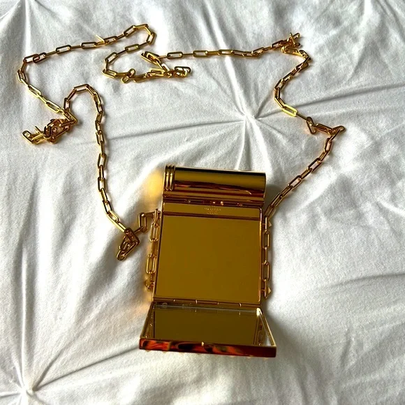 VALENTINO GARAVANI mirror compact yellow - Picture 2 of 6